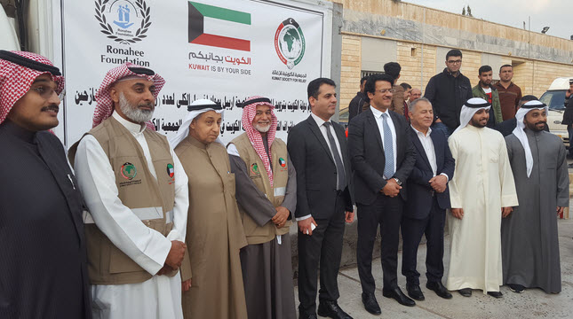 الكويت تواصل مساعداتها تزامنا مع تكريم سمو الأمير "لدوره المثالي" في التنمية الدولية